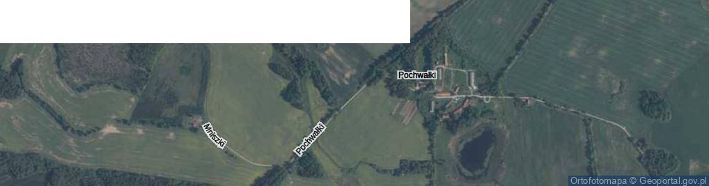 Zdjęcie satelitarne Pochwałki ul.