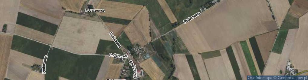 Zdjęcie satelitarne Podarzewo ul.
