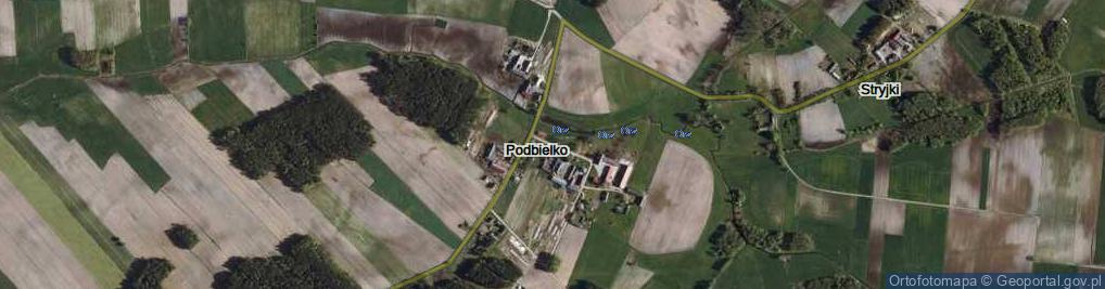 Zdjęcie satelitarne Podbielko ul.