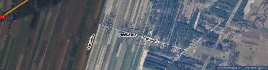 Zdjęcie satelitarne Podmieście ul.