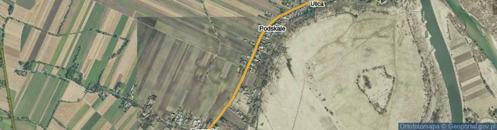 Zdjęcie satelitarne Podskale ul.