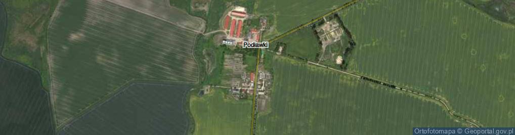 Zdjęcie satelitarne Podławki ul.