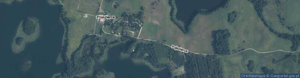 Zdjęcie satelitarne Pojezierce ul.