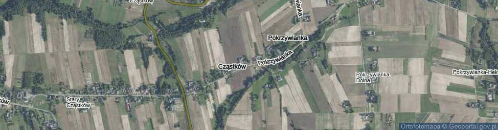 Zdjęcie satelitarne Pokrzywianka ul.