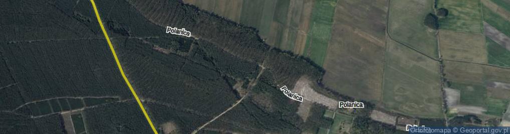 Zdjęcie satelitarne Polanica ul.
