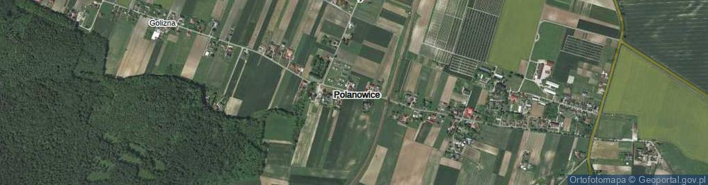 Zdjęcie satelitarne Polanowice ul.