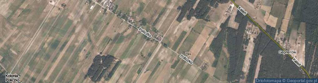 Zdjęcie satelitarne Policzko ul.