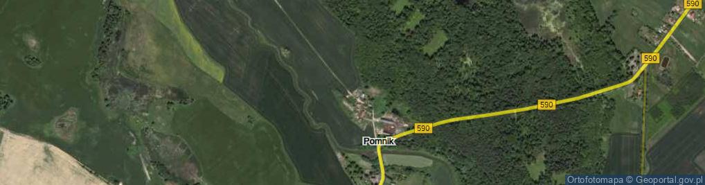 Zdjęcie satelitarne Pomnik ul.