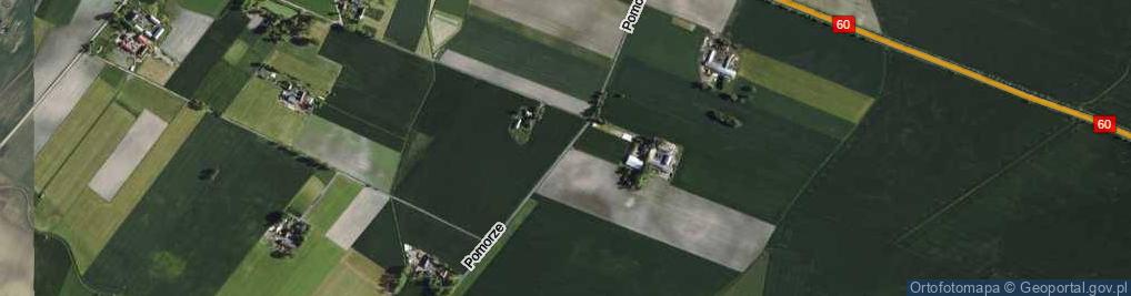Zdjęcie satelitarne Pomorze ul.