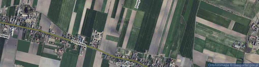 Zdjęcie satelitarne Pomykowo ul.
