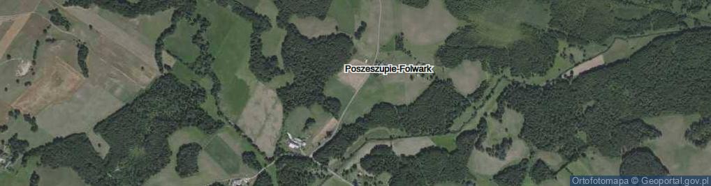 Zdjęcie satelitarne Poszeszupie-Folwark ul.