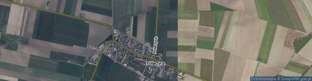 Zdjęcie satelitarne Potarzyca ul.