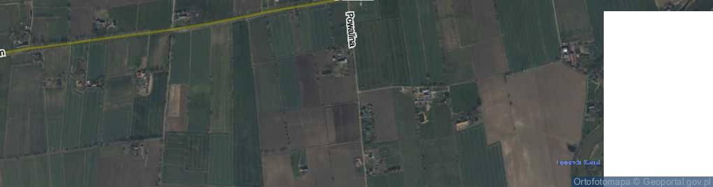 Zdjęcie satelitarne Powalina ul.