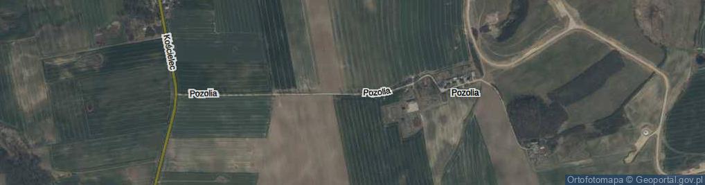 Zdjęcie satelitarne Pozolia ul.