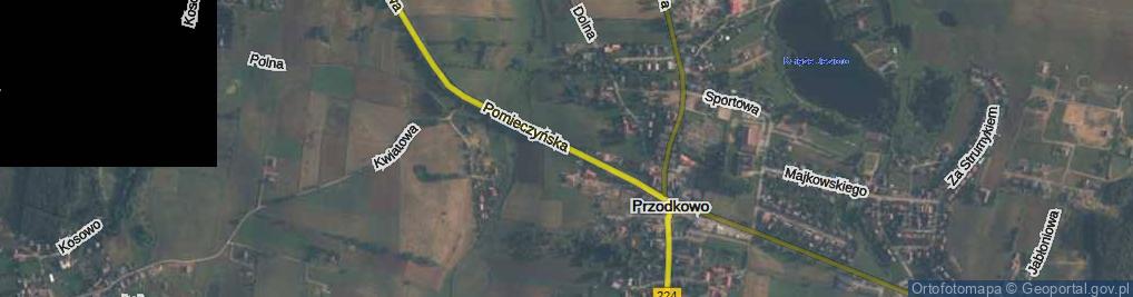 Zdjęcie satelitarne Pomieczyńska ul.