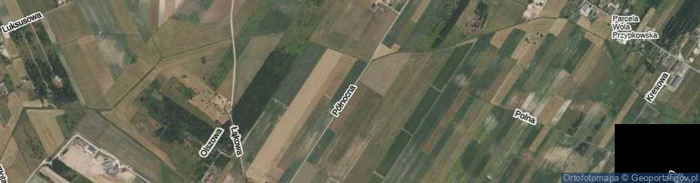 Zdjęcie satelitarne Północna ul.