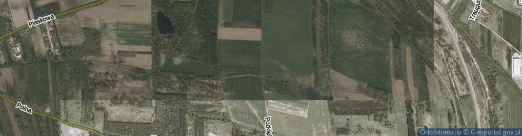 Zdjęcie satelitarne Poddębie ul.