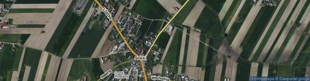 Zdjęcie satelitarne Podolska ul.