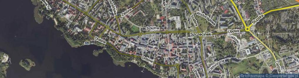 Zdjęcie satelitarne Podwale ul.