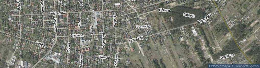 Zdjęcie satelitarne Podleśna ul.