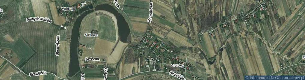 Zdjęcie satelitarne Pod Lipą ul.