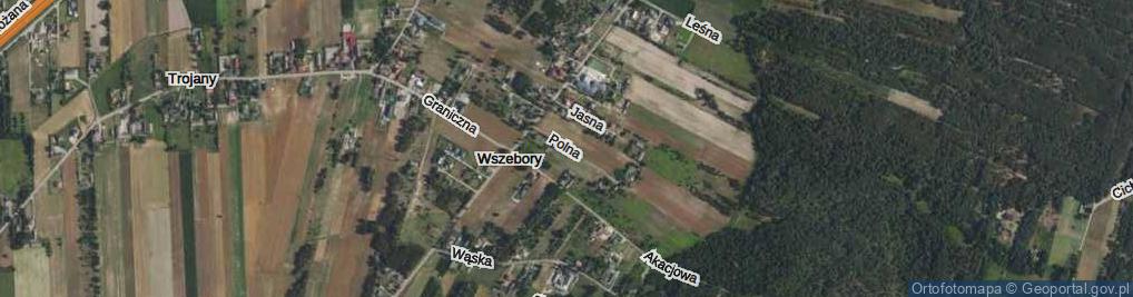 Zdjęcie satelitarne Polna ul.