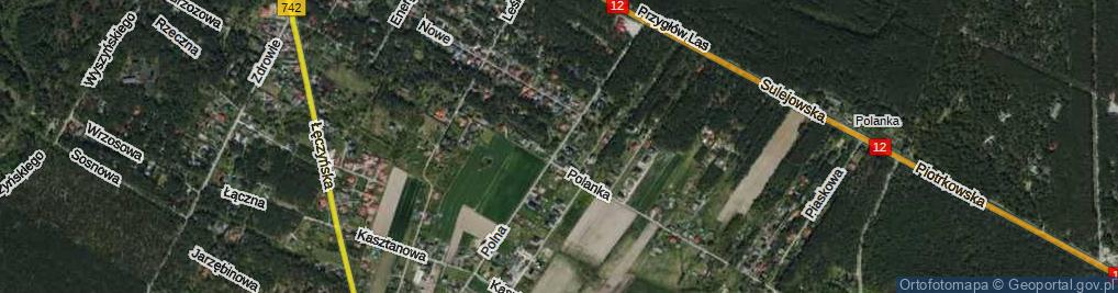 Zdjęcie satelitarne Polna ul.
