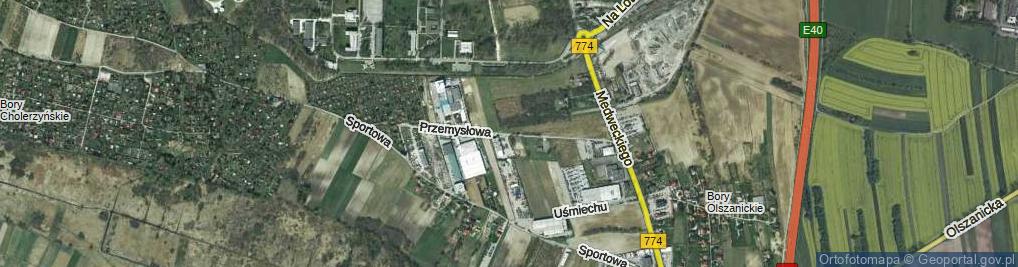 Zdjęcie satelitarne Przemysłowa ul.