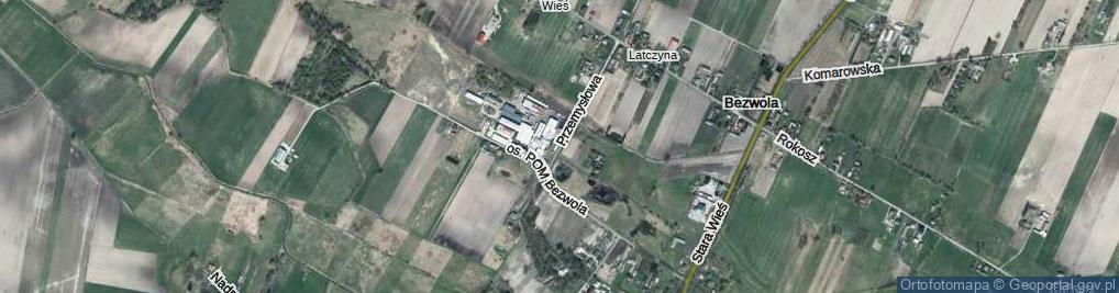 Zdjęcie satelitarne Przemysłowa ul.