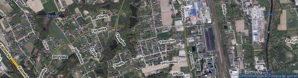 Zdjęcie satelitarne Przebiśniegów ul.