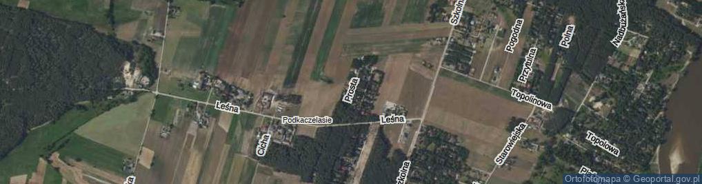 Zdjęcie satelitarne Prosta ul.