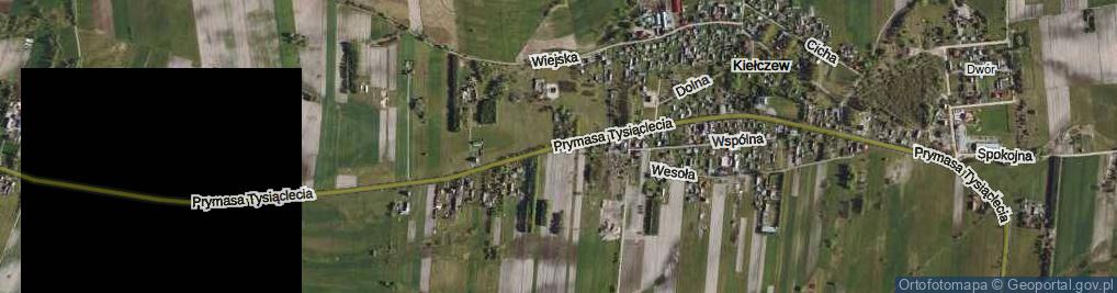Zdjęcie satelitarne Prymasa Tysiąclecia ul.
