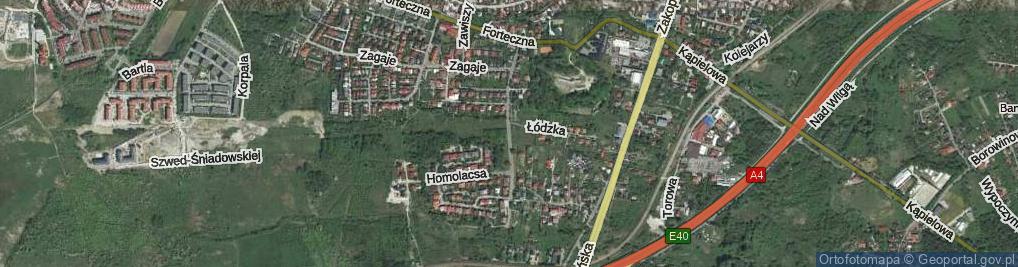 Zdjęcie satelitarne Pronaszków Andrzeja i Zbigniewa ul.