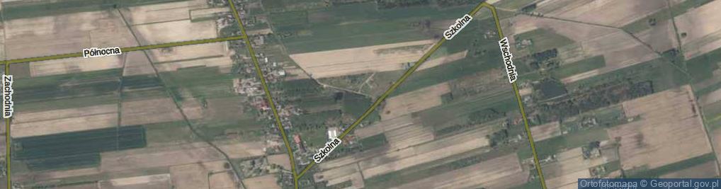 Zdjęcie satelitarne Projektowa ul.