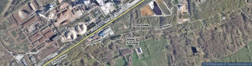 Zdjęcie satelitarne Przechówko ul.
