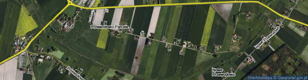 Zdjęcie satelitarne Przewodowo-Parcele ul.