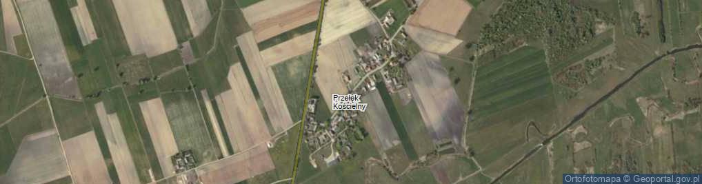 Zdjęcie satelitarne Przełęk Kościelny ul.
