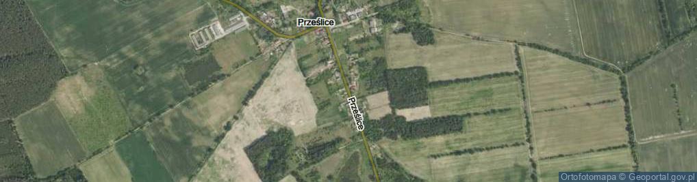 Zdjęcie satelitarne Prześlice ul.