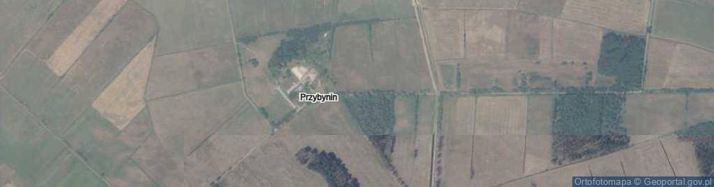 Zdjęcie satelitarne Przybynin ul.