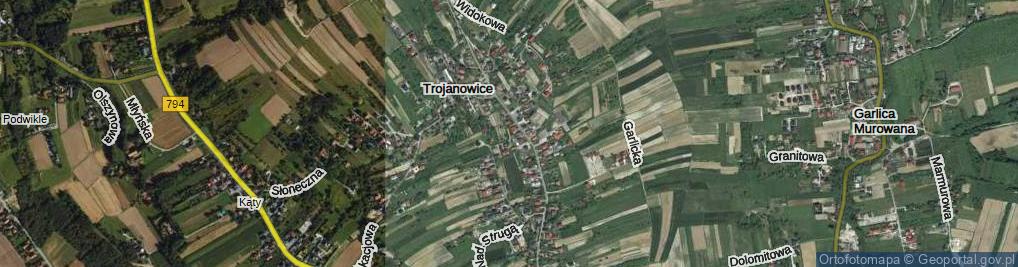 Zdjęcie satelitarne Prywatna ul.