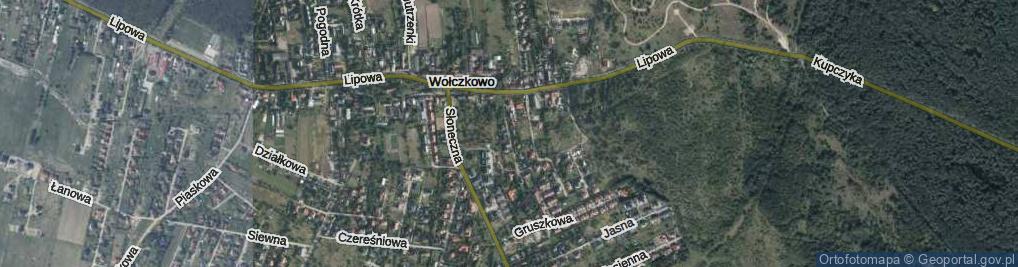 Zdjęcie satelitarne Przedwiośnia ul.