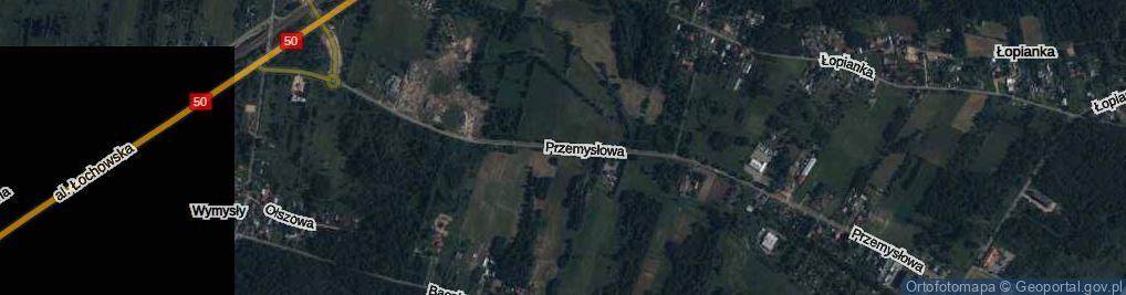 Zdjęcie satelitarne Przemysłowa ul.