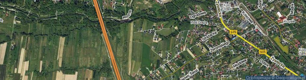 Zdjęcie satelitarne Przyjazna ul.