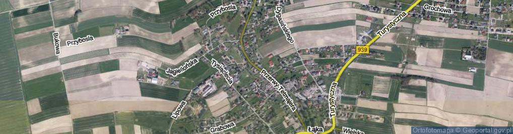 Zdjęcie satelitarne Przerwy-Tetmajera Kazimierza ul.