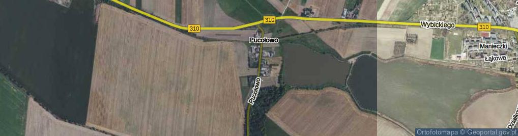 Zdjęcie satelitarne Pucołowo ul.