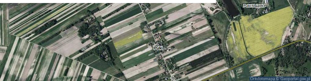 Zdjęcie satelitarne Pulki ul.