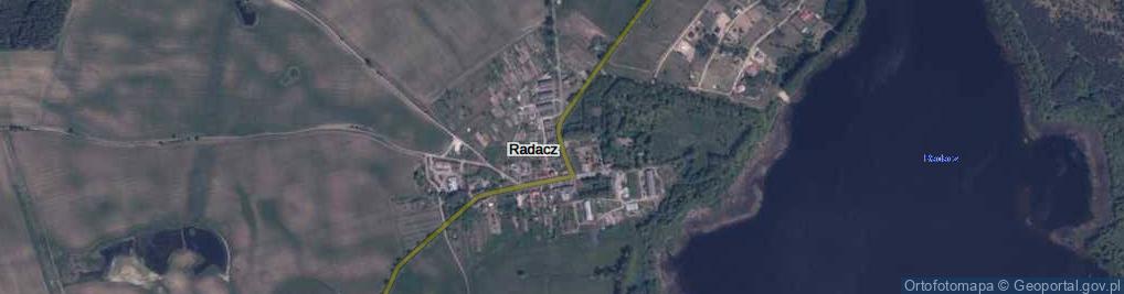 Zdjęcie satelitarne Radacz ul.