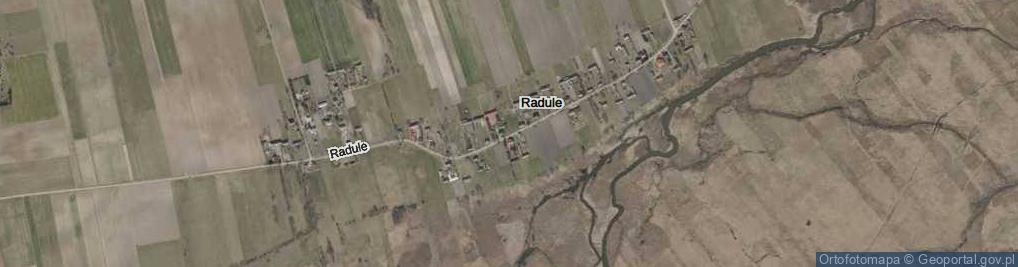 Zdjęcie satelitarne Radule ul.