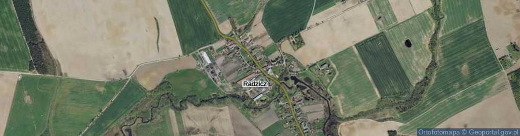 Zdjęcie satelitarne Radzicz ul.
