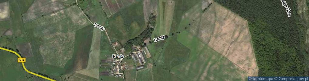 Zdjęcie satelitarne Ramty ul.